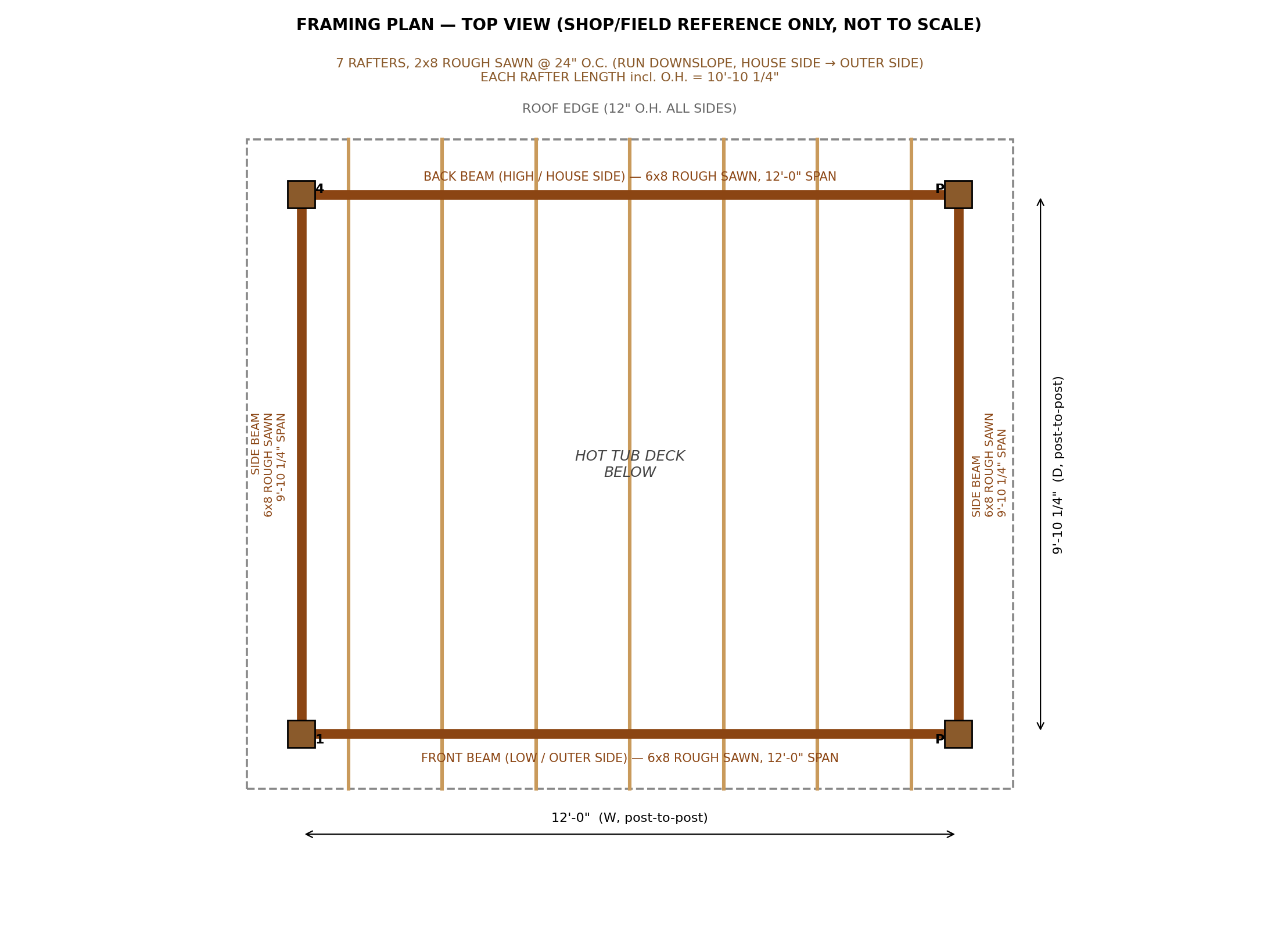 Framing plan